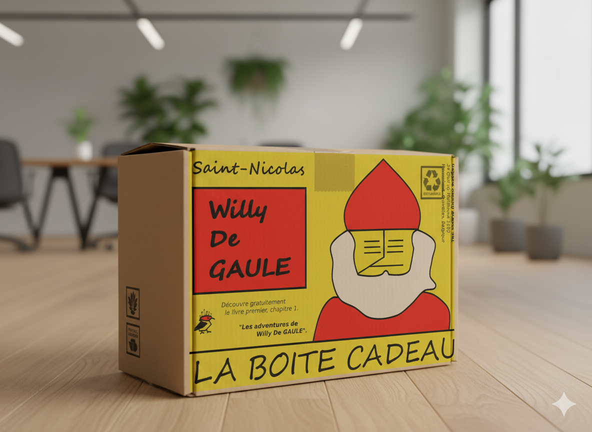 Illustration de La Boîte Cadeau Spéciale Saint-Nicolas